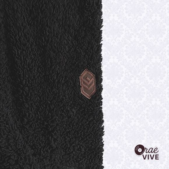 Free Country Women's Black Butter Pile Sherpa Full Zip Jacket XXL - Picture 7 of 8